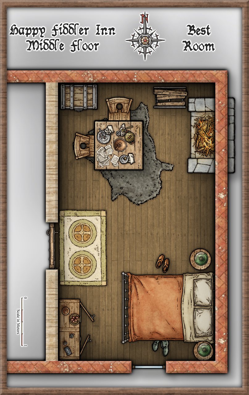 Nibirum Map: happy fiddler inn - level 2 - best room by Ricko Hasche